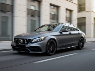 Mercedes C63S AMG mieten in Bielefeld hero
