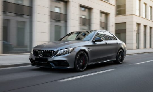 Mercedes C63S AMG mieten in Bielefeld hero