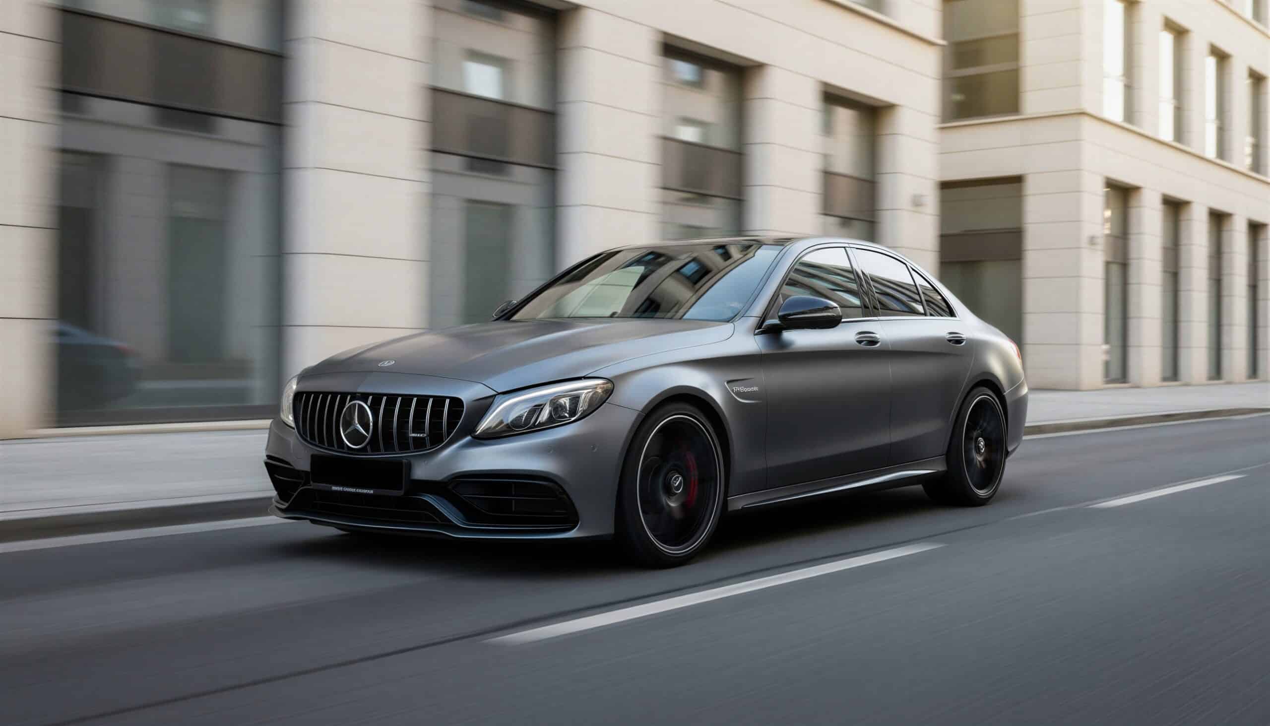 Mercedes C63S AMG mieten in Bielefeld hero