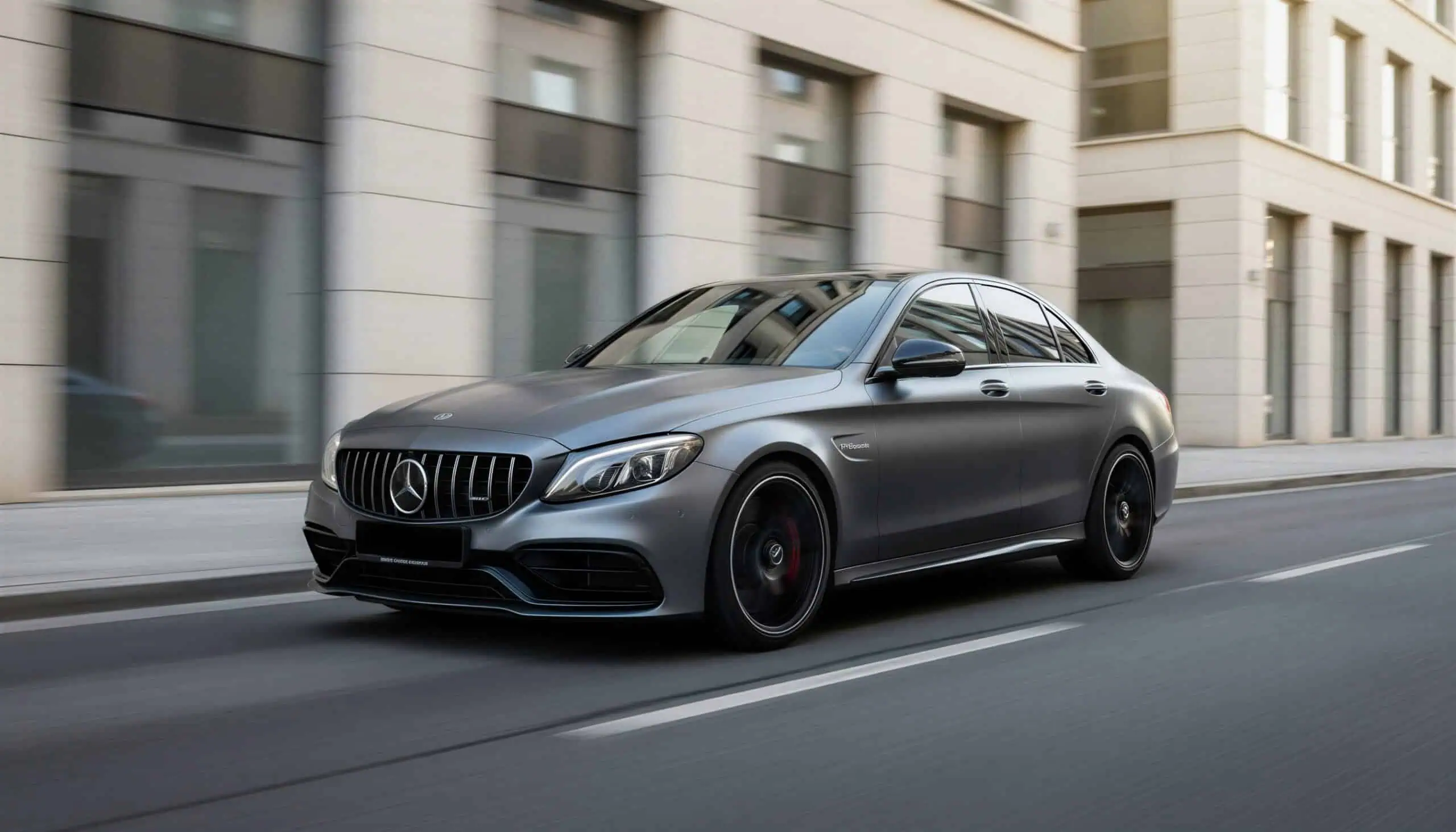 Mercedes C63S AMG mieten in Bielefeld hero