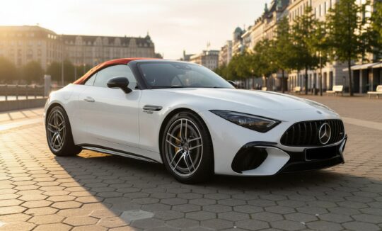 Mercedes SL63 AMG mieten in Hamburg hero