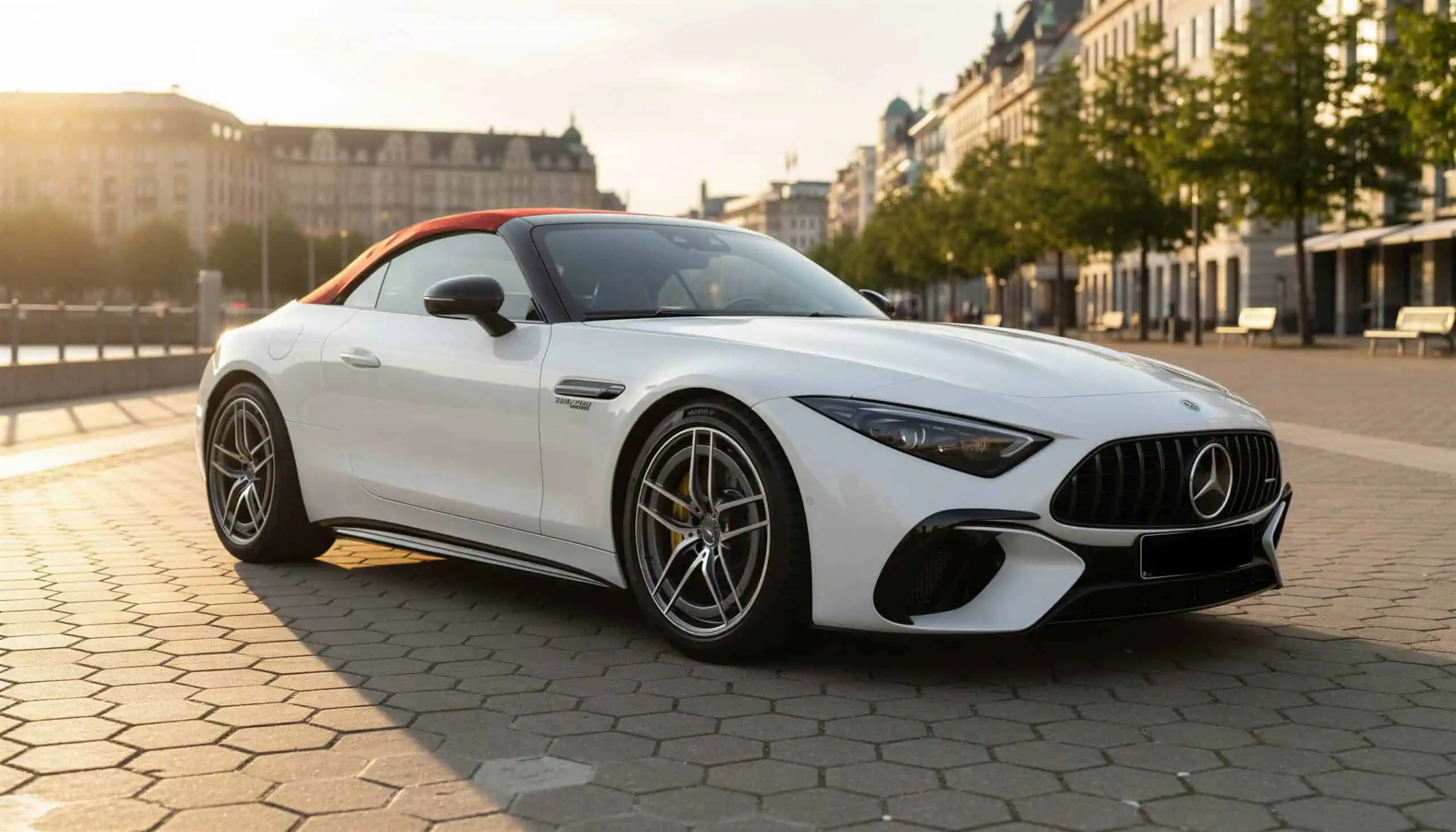 Mercedes SL63 AMG mieten in Hamburg hero