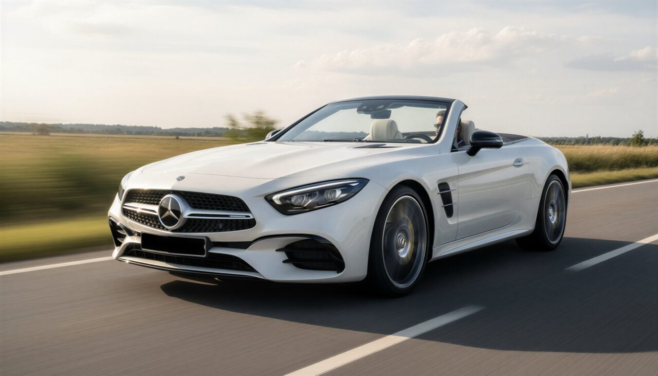 Mercedes SL63 AMG mieten in Hamburg hero