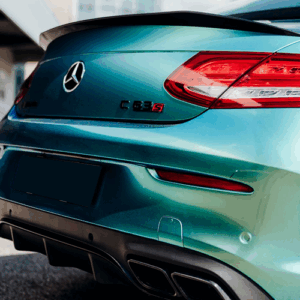 Heck Mercedes-Benz C63S AMG Cabrio in Karlsruhe