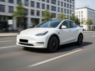Tesla Model Y Performance mieten in Berlin hero