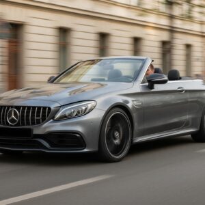 Mercedes-Benz C63S AMG Cabrio mieten in Berlin hero