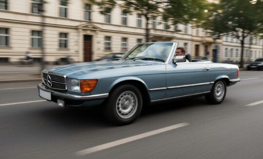 Mercedes SL 450 mieten in Berlin hero