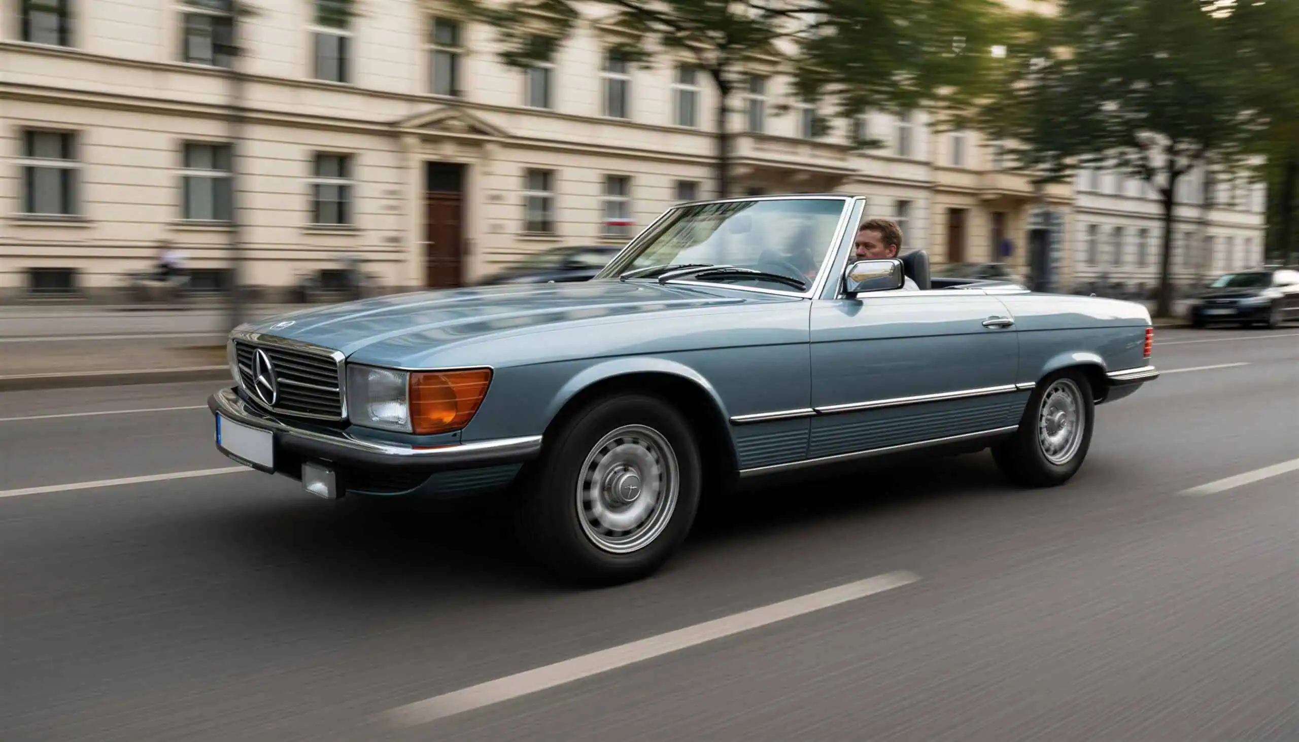 Mercedes SL 450 mieten in Berlin hero