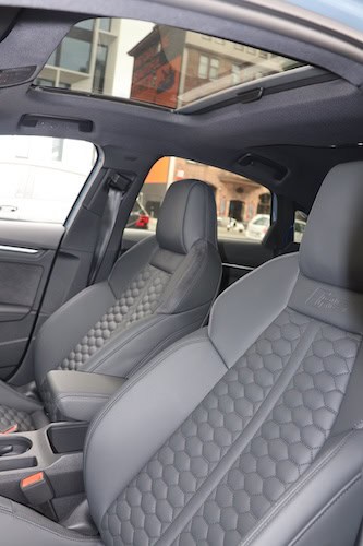 Sitze vom Audi RS3 in Frankfurt