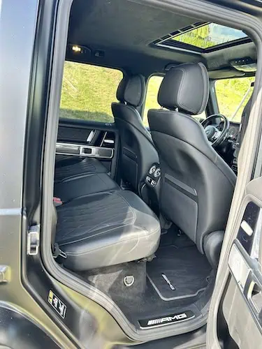 Rücksitze vom Mercedes G63 AMG in Stuttgart