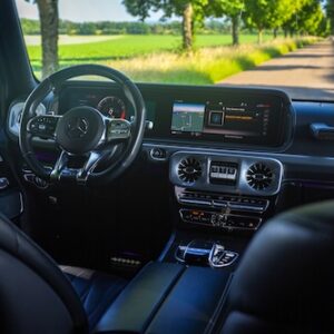 Interieur vom Mercedes G63 AMG in Stuttgart