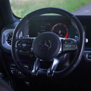 Lenkrad vom Mercedes G63 AMG in Stuttgart