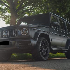 Frontansicht vom Mercedes G63 AMG in Stuttgart