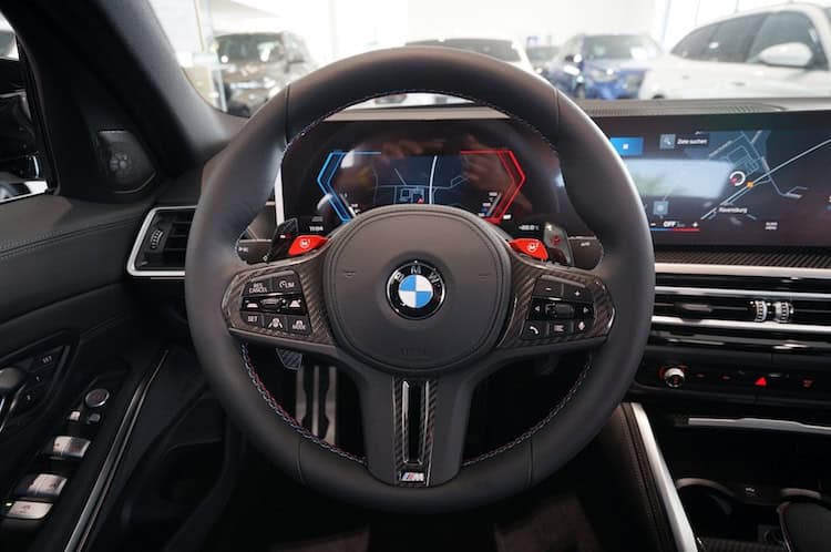Interieur vom BMW M3 Competition in Paderborn