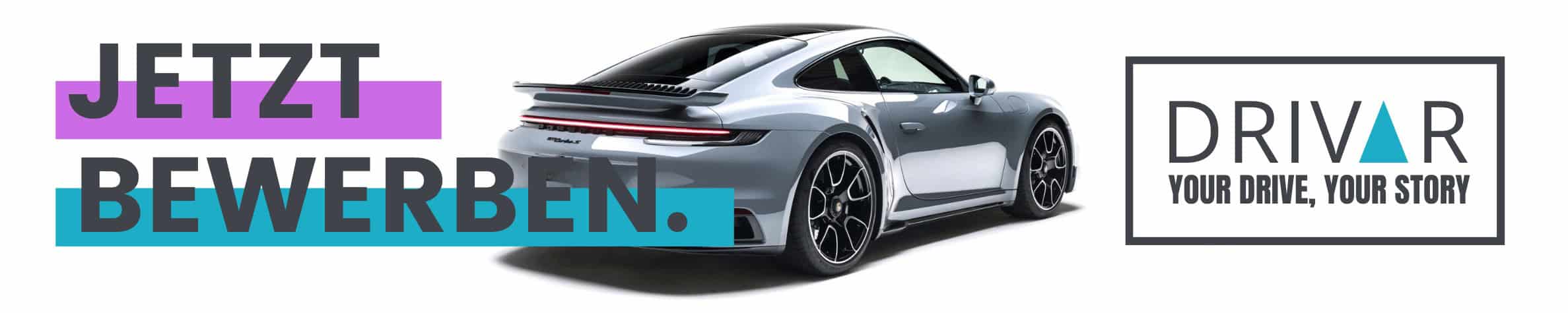 Jetzt Bewerben Grafik Porsche 911 GTR RS Heckansicht