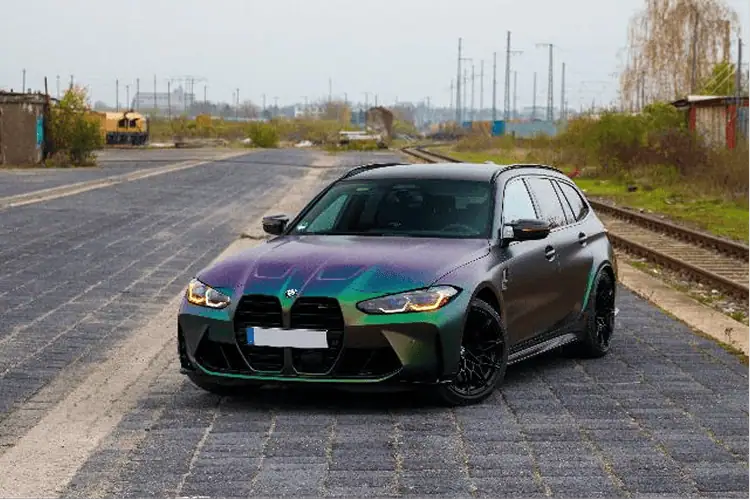 Frontansicht links BMW M3 Touring in Erfurt