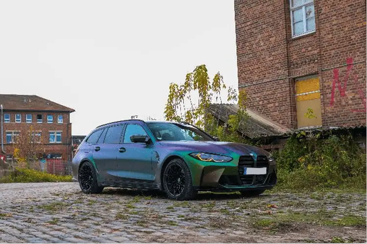 Ansicht seitlich BMW M3 Touring in Erfurt