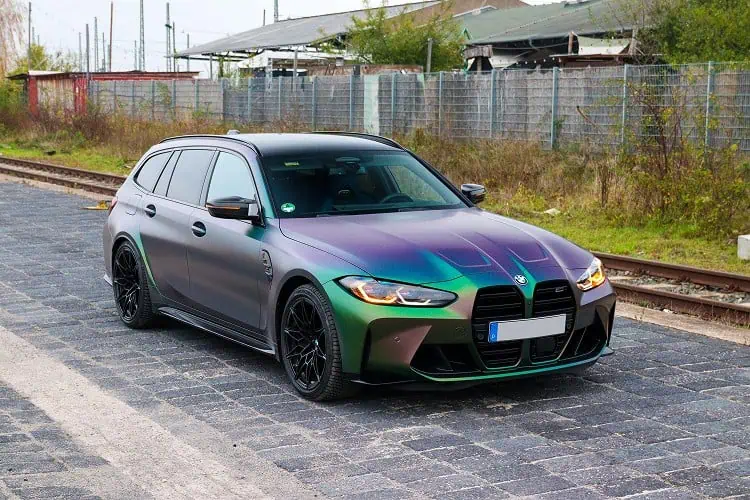 Frontansicht rechts BMW M3 Touring in Erfurt