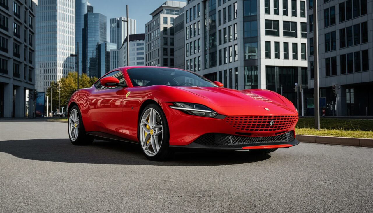 Ferrari Roma mieten in Frankfurt hero