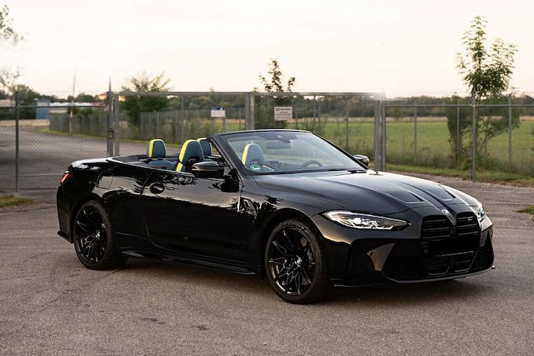 BMW M4 Cabrio miente in München