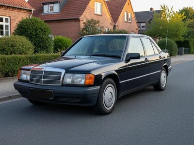 Mercedes 190 D W201 mieten in Flensburg hero