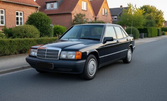 Mercedes 190 D W201 mieten in Flensburg hero