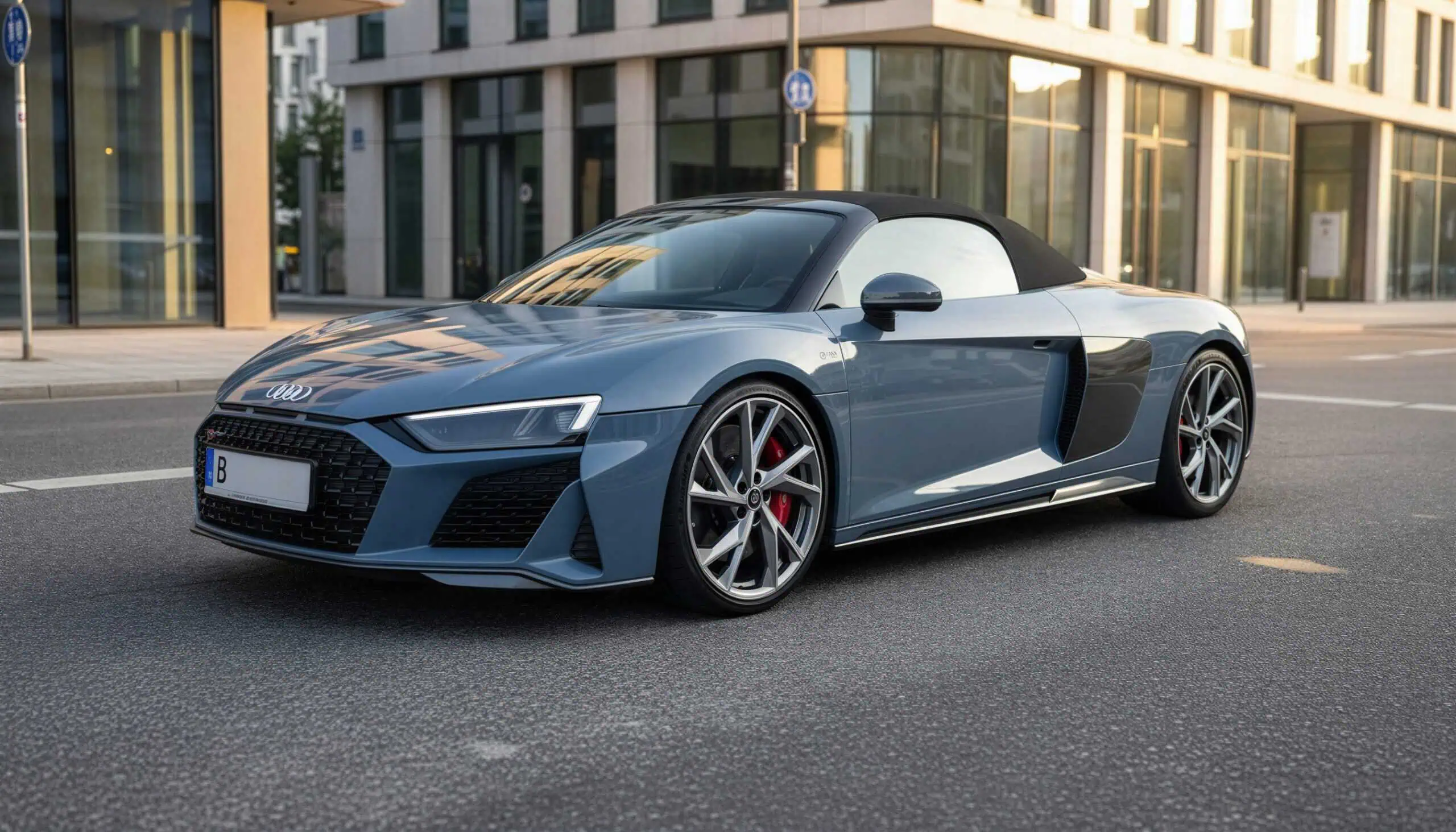 Audi R8 V10 Performance Spyder hero