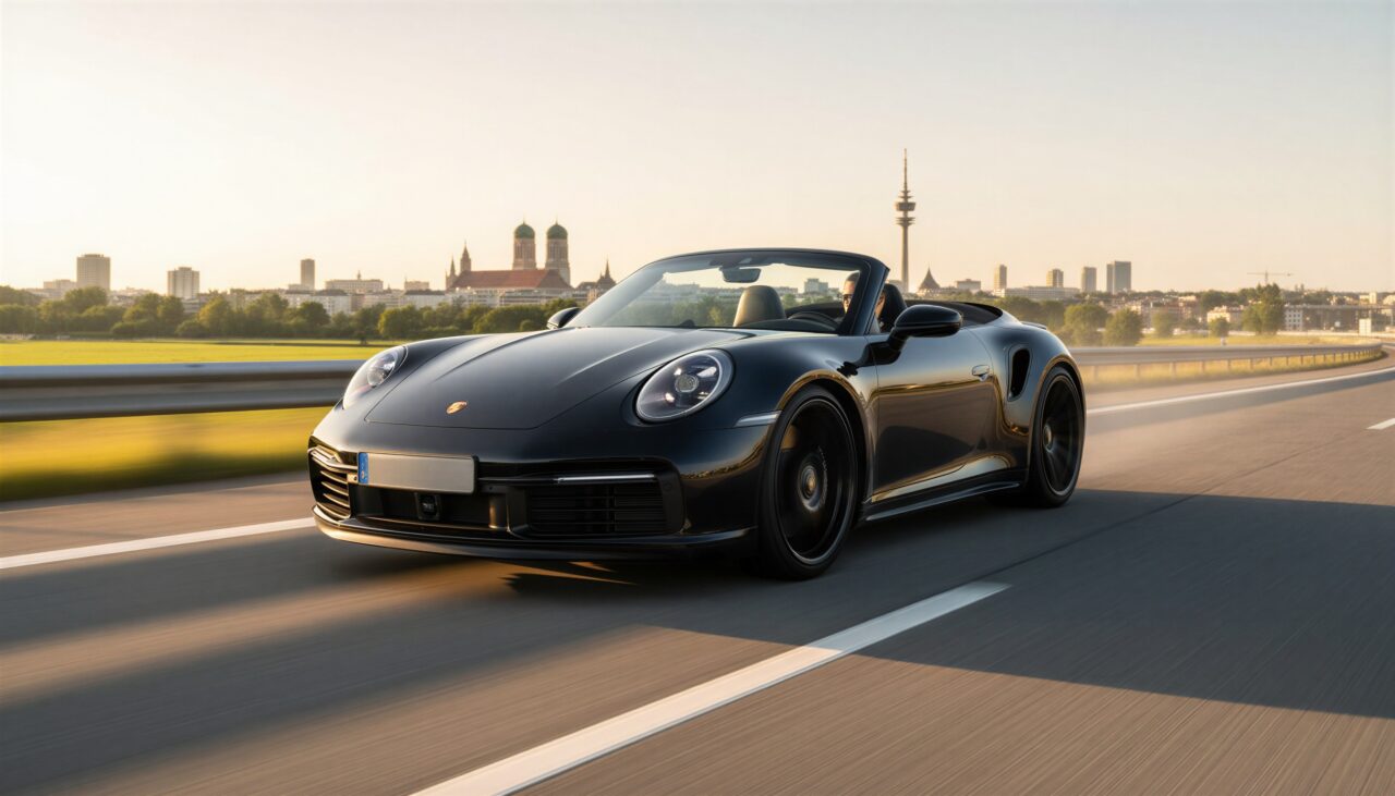 Porsche 911 Turbo Cabrio hero