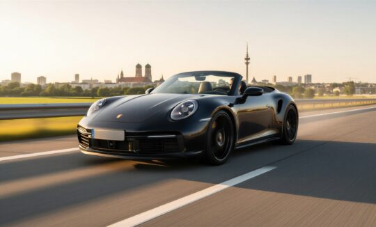 Porsche 911 Turbo Cabrio hero