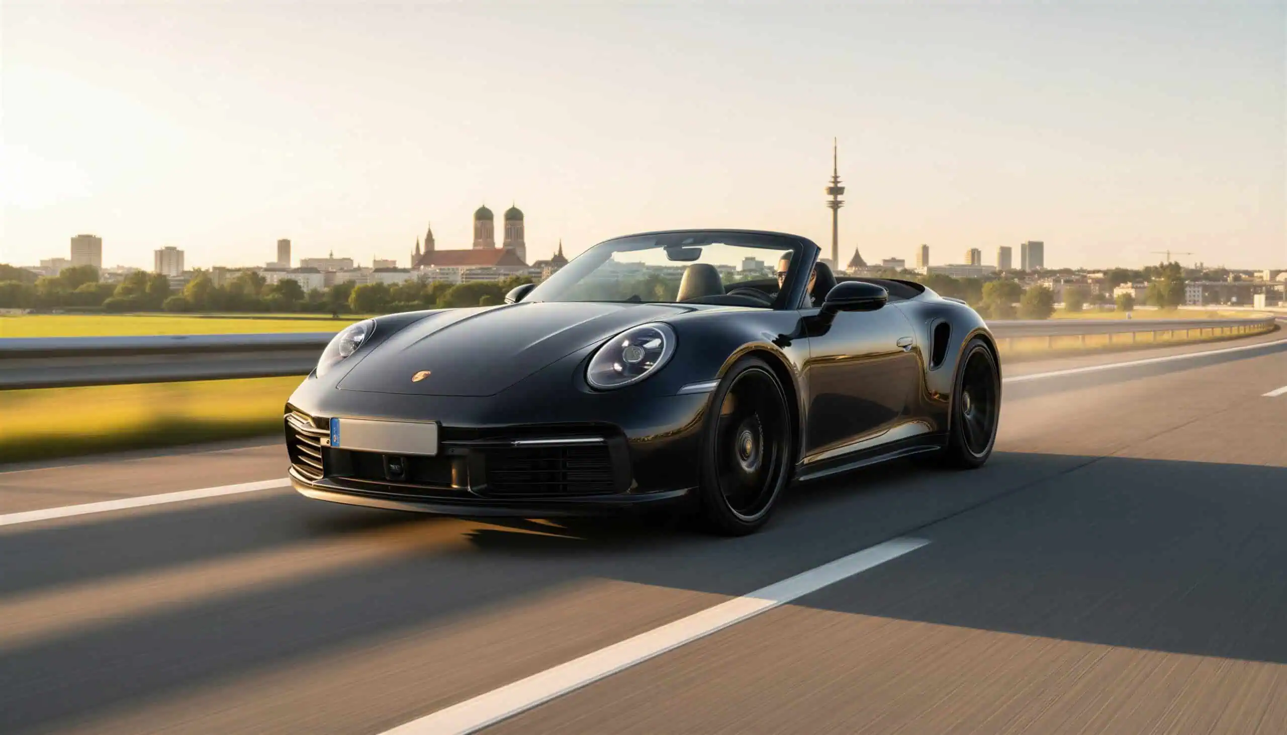 Porsche 911 Turbo Cabrio hero
