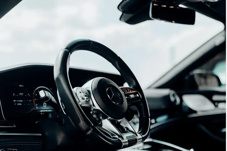 Interior Mercedes AMG GT 43 in Karlsruhe