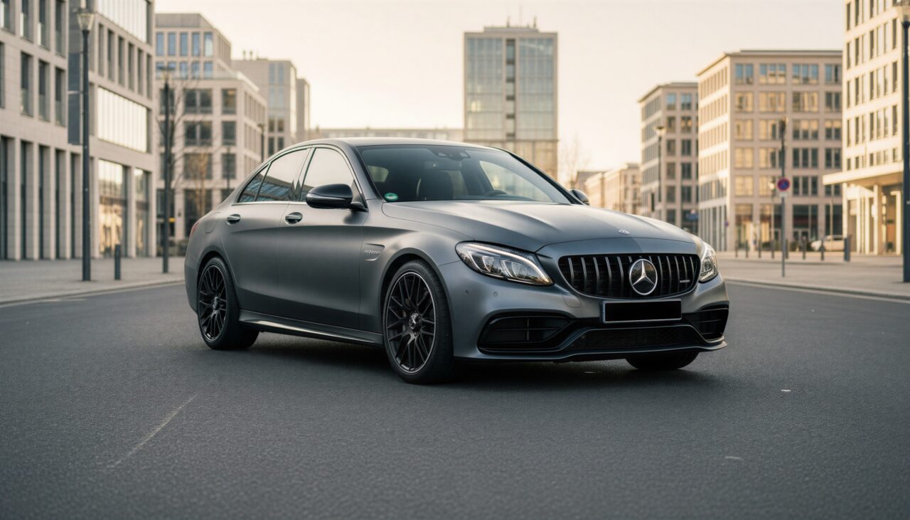 Mercedes-Benz C63S AMG mieten in Berlin hero