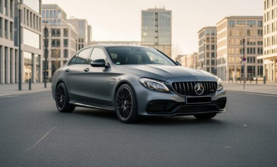 Mercedes-Benz C63S AMG mieten in Berlin hero