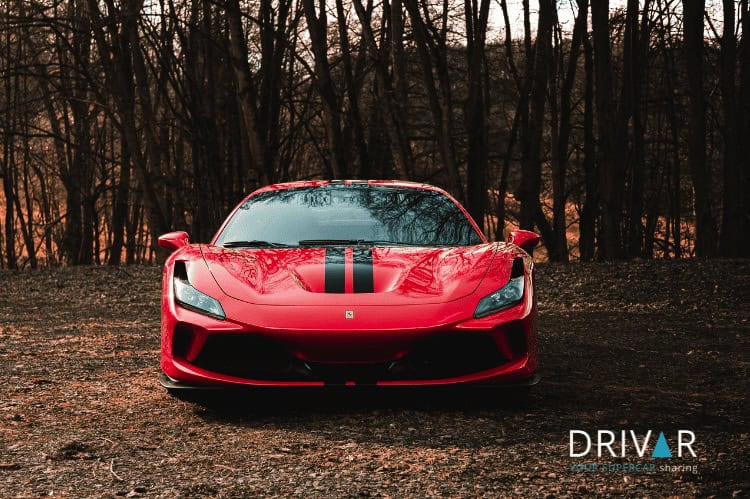 Frontansicht vom Ferrari F8 Tributo