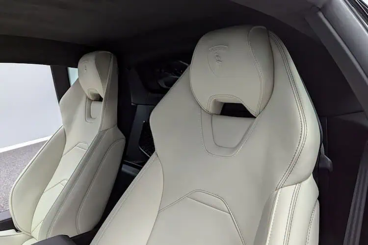 sitze vom Lamborghini Huracan EVO in Stuttgart