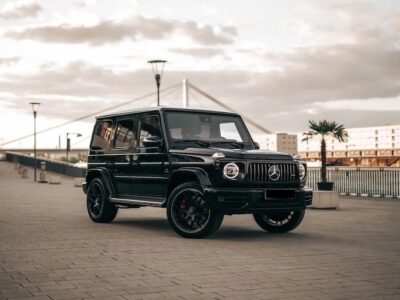 Mercedes G63 AMG vorne rechts