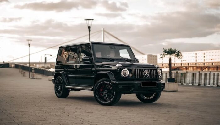 Mercedes G63 AMG vorne rechts