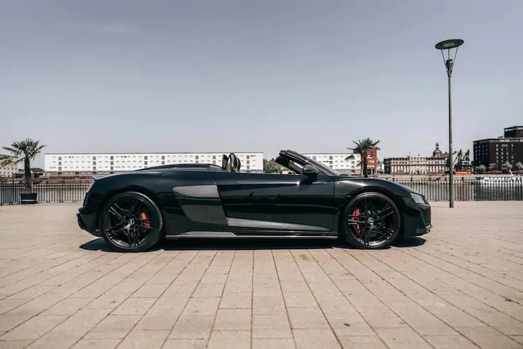 Audi R8 Cabrio V10 Seitenansicht