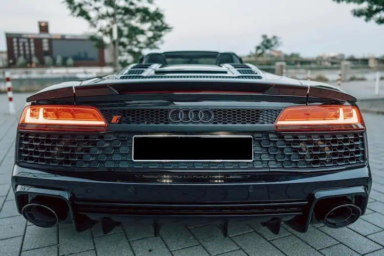 Audi R8 Cabrio V10 hinten