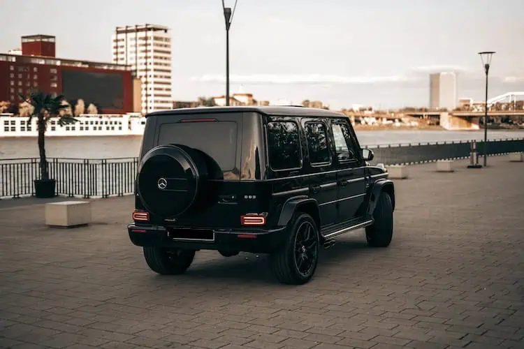 Mercedes G63 AMG hinten rechts