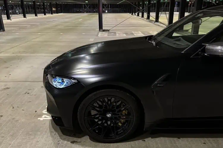 Seitenansicht vom BMW M3 Touring in Frankfurt