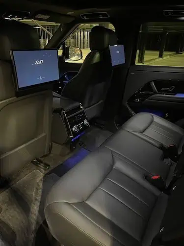Rückbank vom Range Rover Sport in Frankfurt