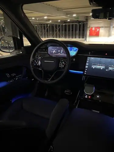 Interior vom Range Rover Sport in Frankfurt