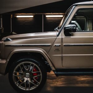 Seitenansicht vom Mercedes G63 AMG in Köln