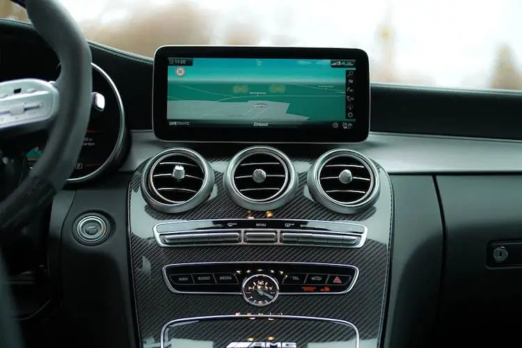 Interior vom Mercedes C63s AMG in Einbeck