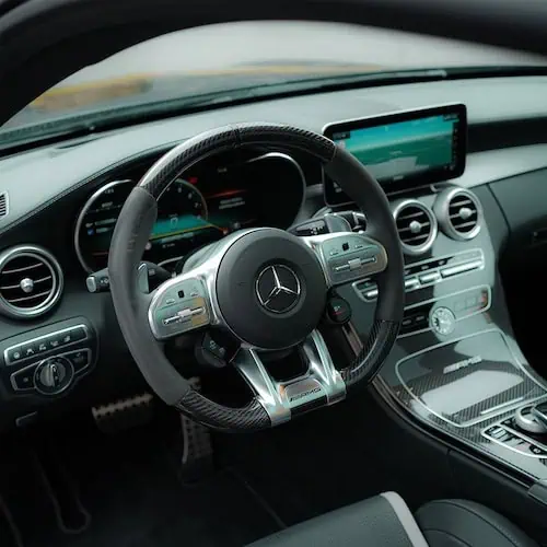 Interior vom Mercedes C63s AMG in Einbeck