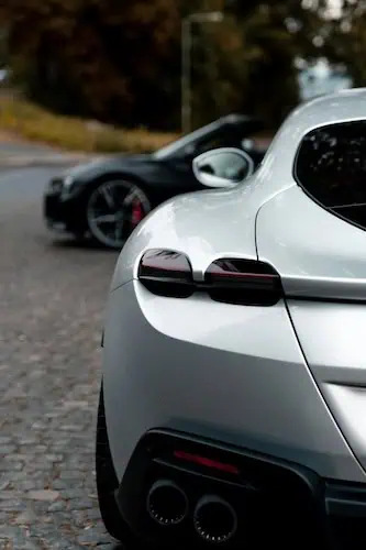 Heck vom Ferrari Roma