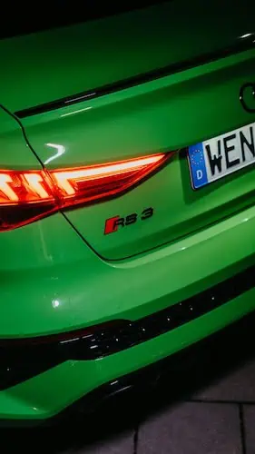 Heck vom Audi RS3 in Nürnberg