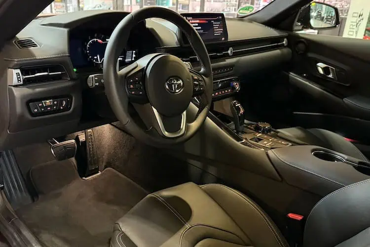 Interieur vom Toyota GR Supra Legend in München