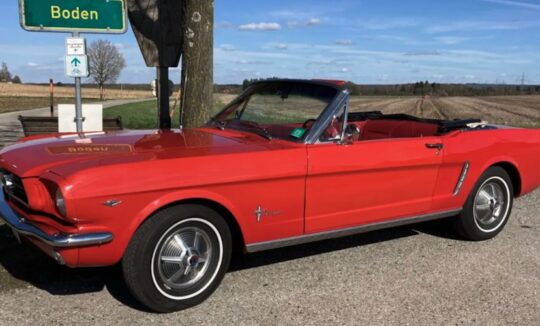 Frod Mustang Oldtimer Cabrio mieten in München